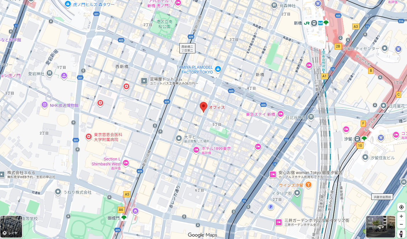 株式会社グリーンコール技術研究所の所在地マップ